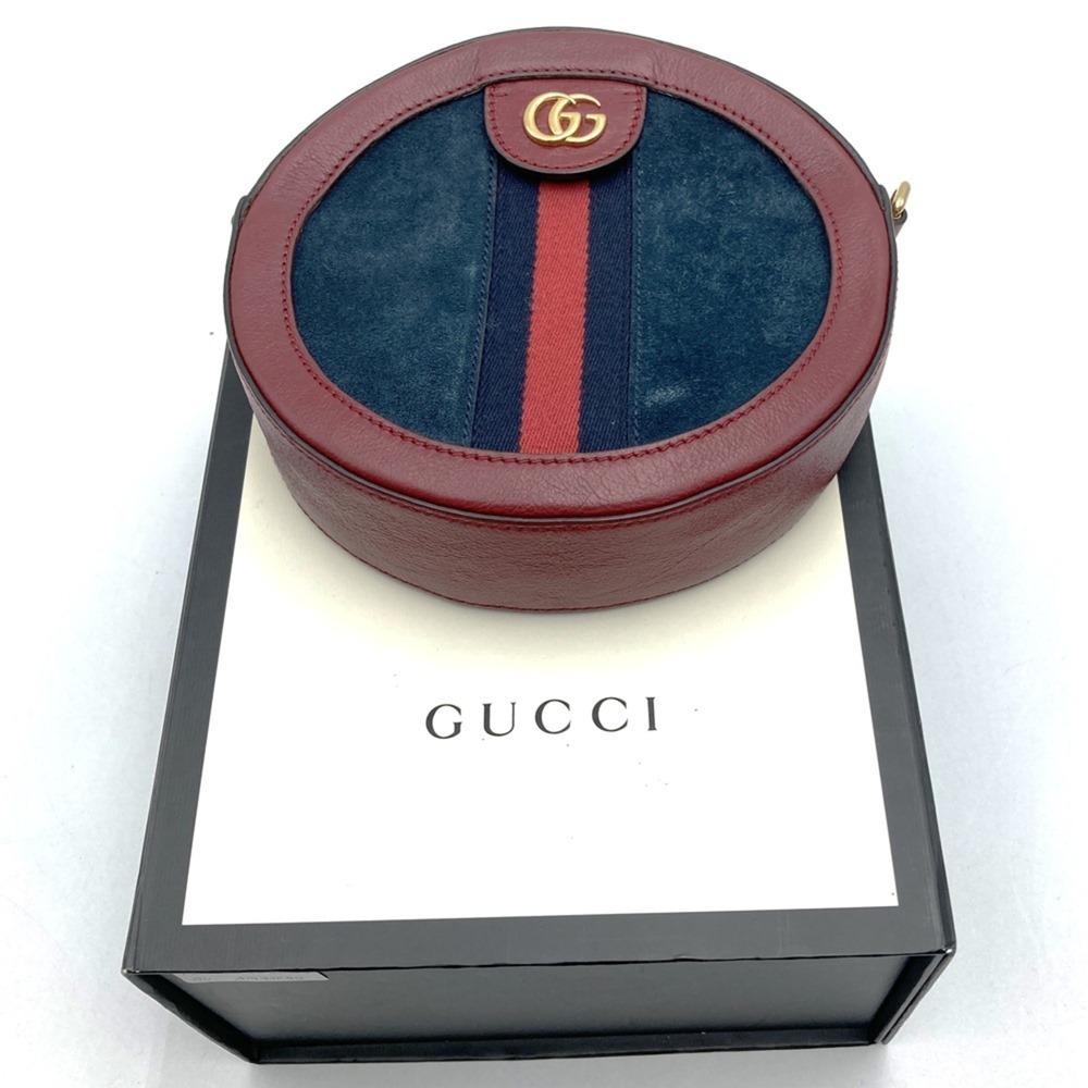 GUCCI Authentic Red Leather GG Marmont Shoulder Bag - Picture 13 of 13